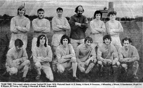 Tuxford FC in 1970
