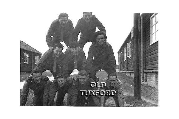 Soldiers at Tuxford Camp in 1955