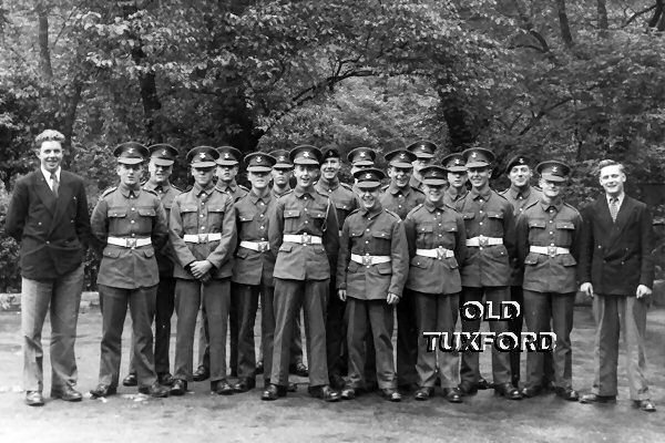 Soldiers stationed at Tuxford Camp
