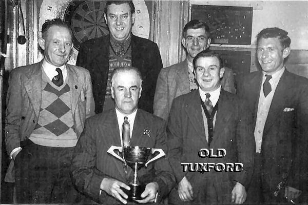 Tuxford Working Men's Club - Darts Team 1950s