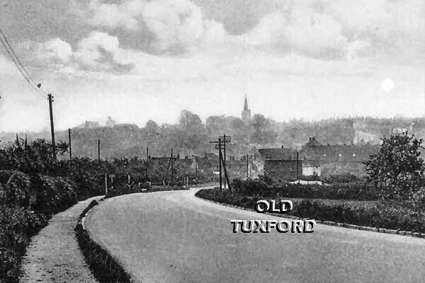 Looking towards Tuxford from Retford Road